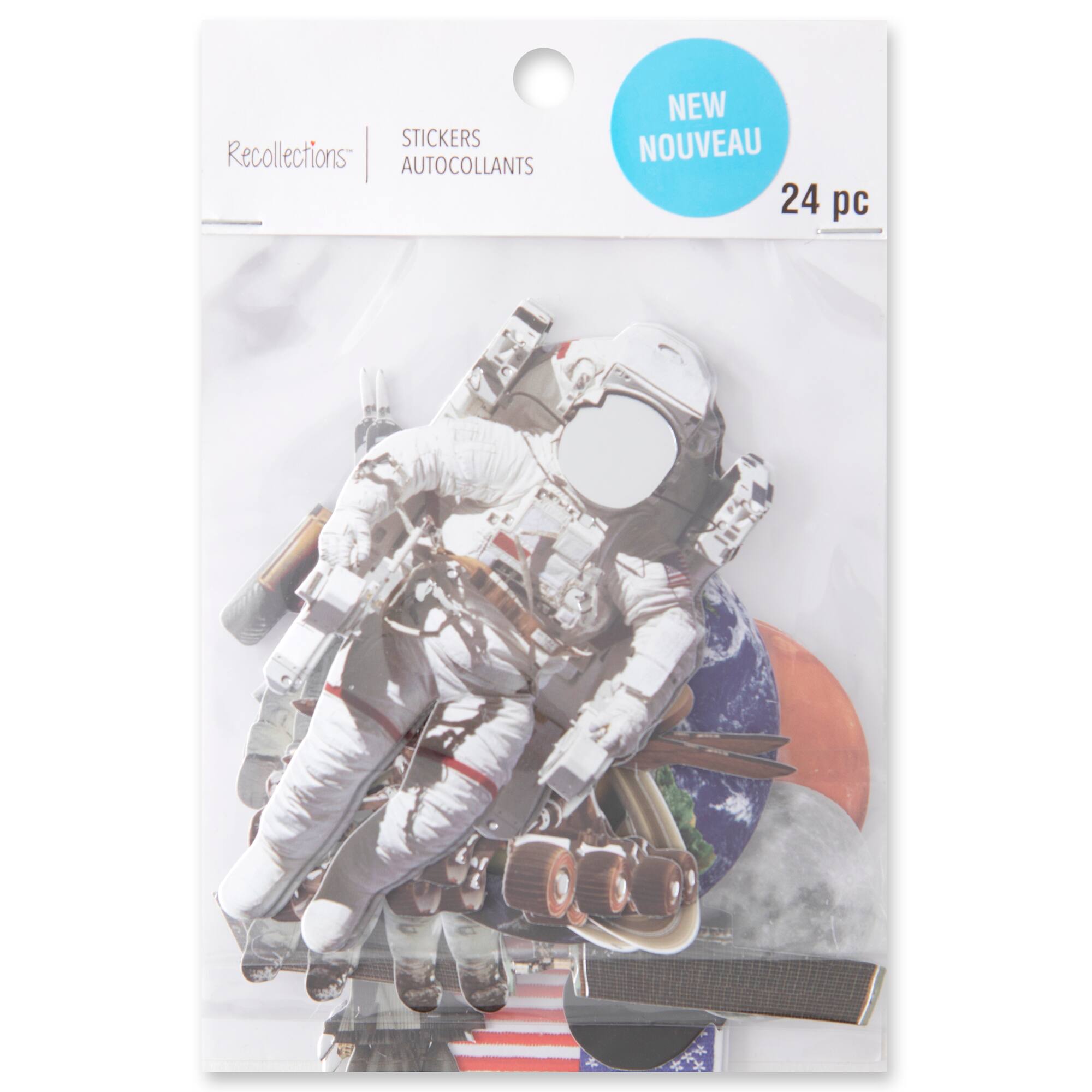 Astronaut Die Cut Stickers by Recollections™